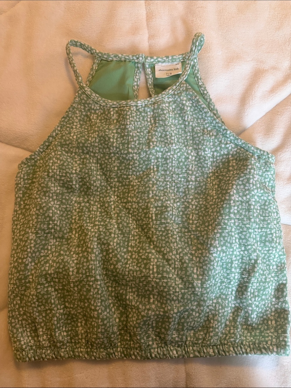 abercrombie kids Green Floral  Camisole